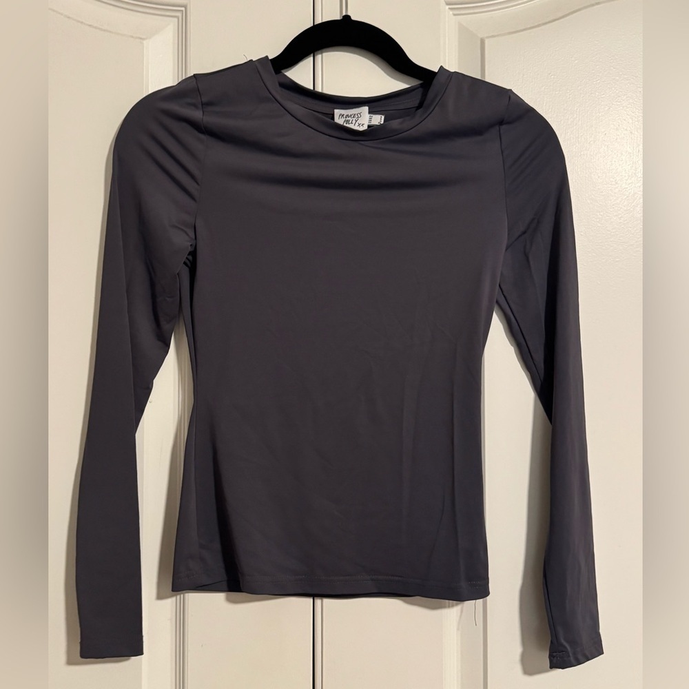 Princess Polly Women’s Gray Shirt